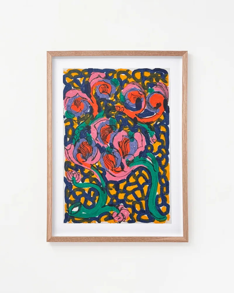 Petra Börner: POWERFLOWER 043a, 2021