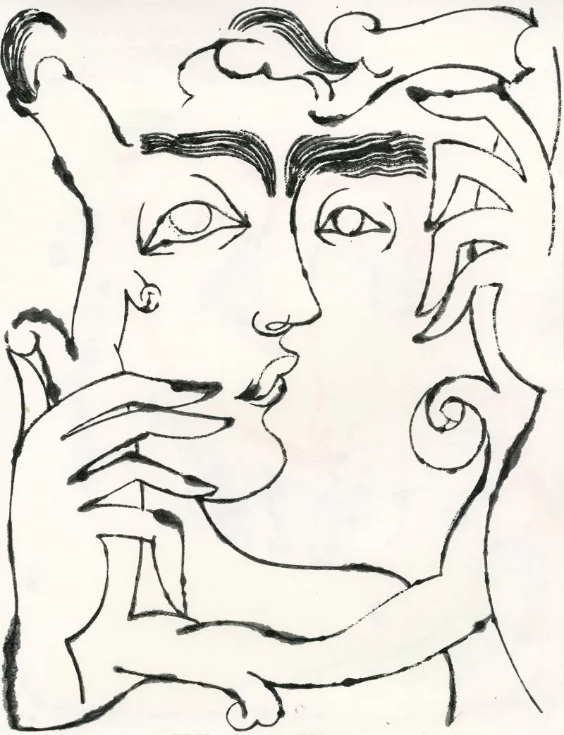 Petra Börner: Facepaint (no. 067), 2022
