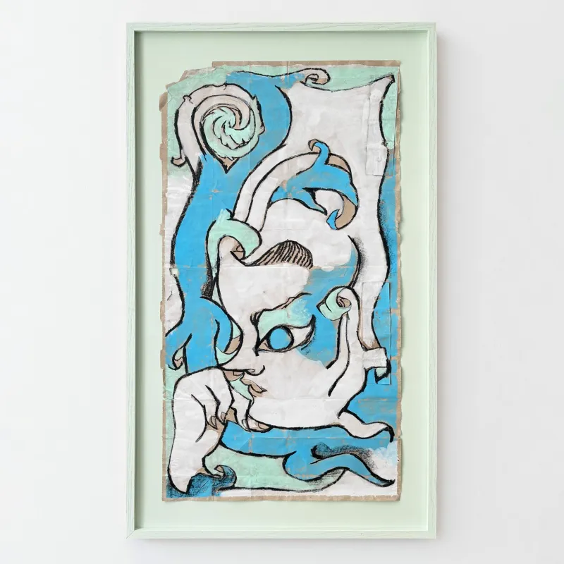Petra Börner: Abstract Flower Box (Bag no. 47), 2026