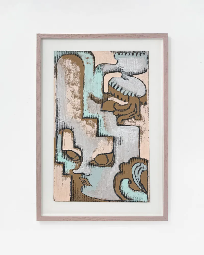 Petra Börner: Abstract Floral (Composition no. 2), 2025