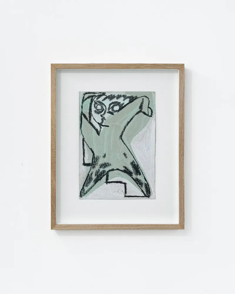 Petra Börner: Abstract Floral (Figure no. 1), 2025