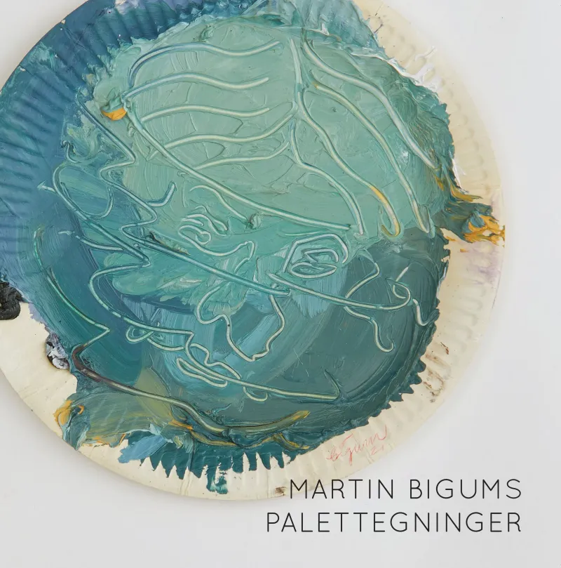PLAKATER OG BØGER: Martin Bigums palettegninger (katalog)