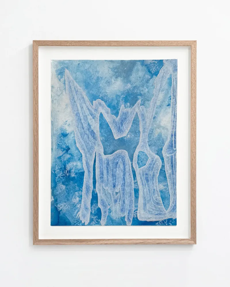 Emil Krog: Ocean Blue (Mask), 2025