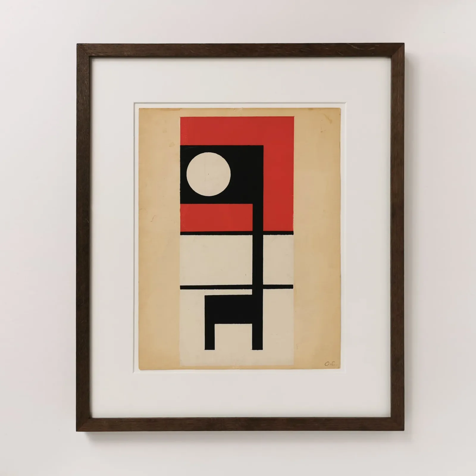 Otto Carlsund: Hommage a Mondrian (solgt)