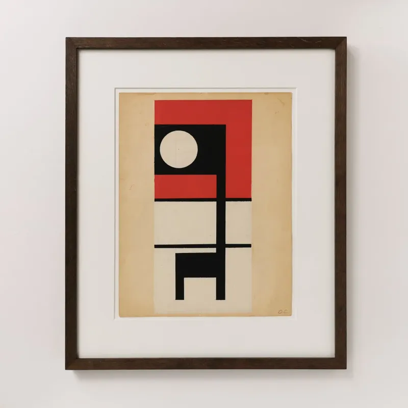 Otto Carlsund: Hommage a Mondrian (solgt)