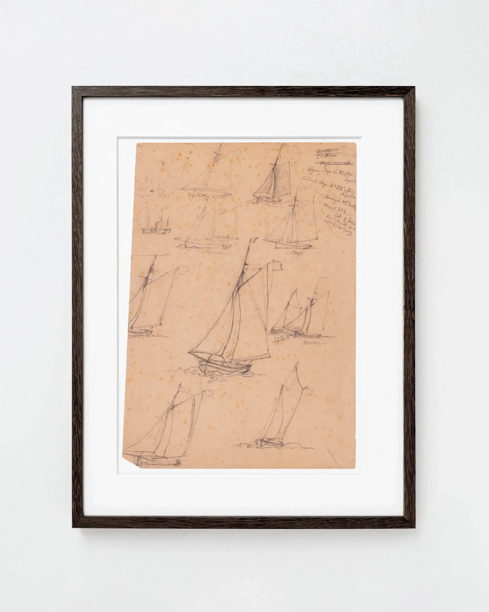Carl Locher: Marineskitse