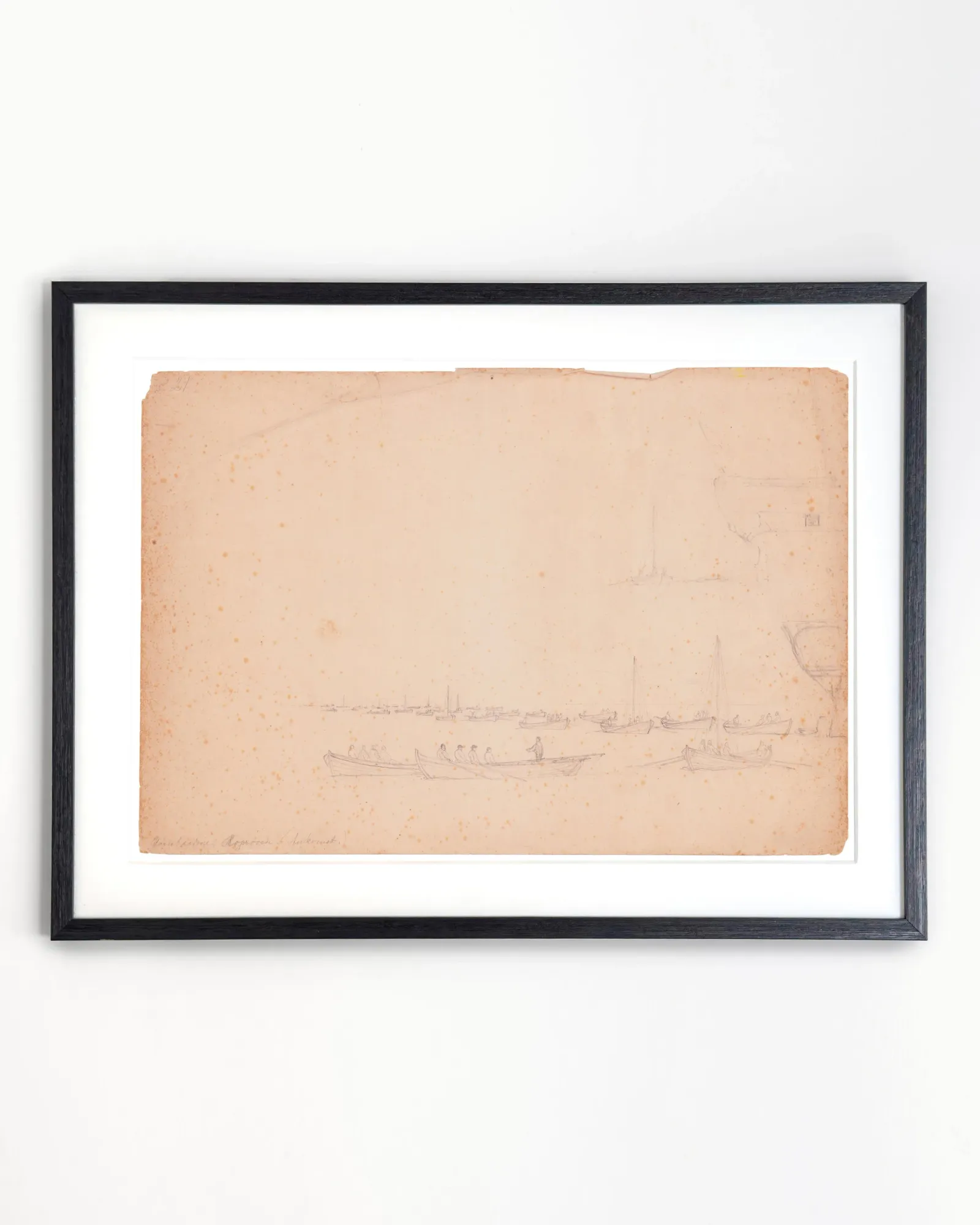 Carl Locher: Marineskitse