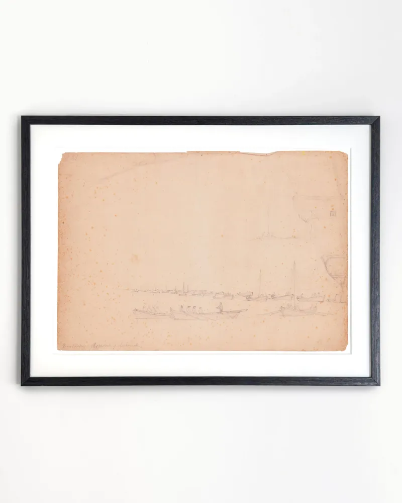 Carl Locher: Marineskitse