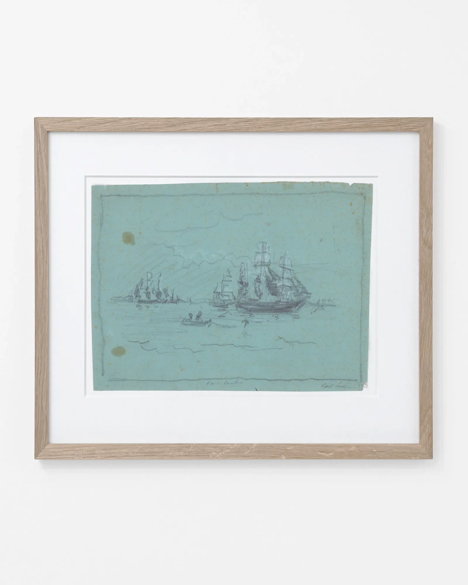 Carl Locher: Marineskitse