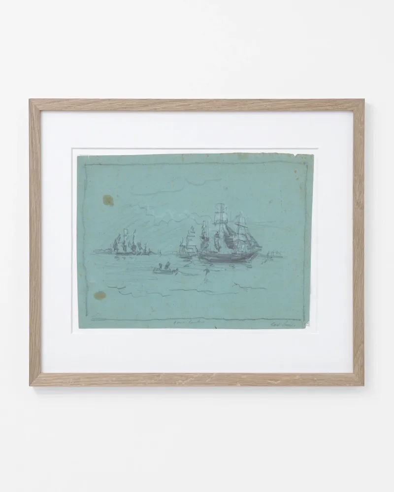Carl Locher: Marineskitse