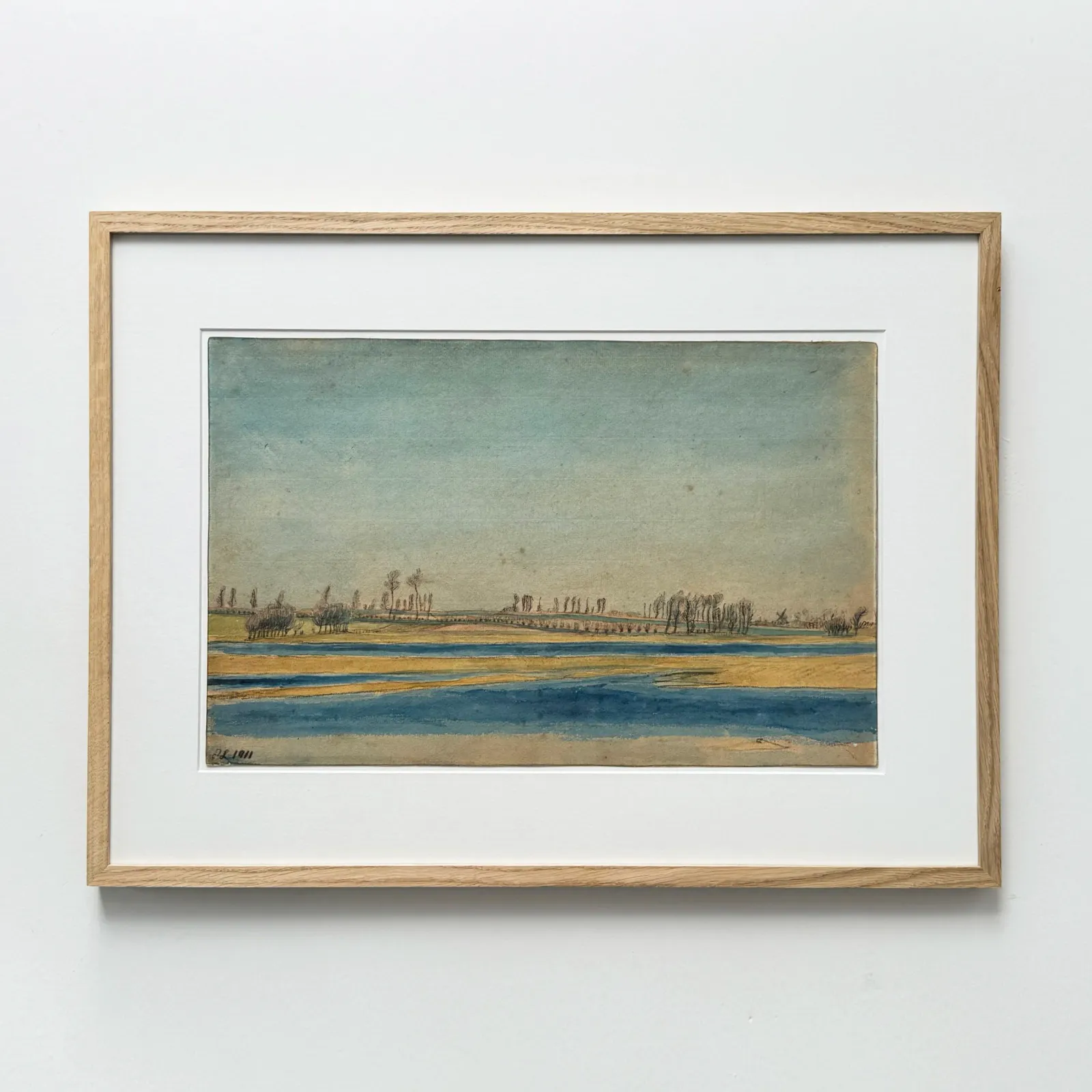 Johannes Larsen: Parti fra Tårbystranden, 1911