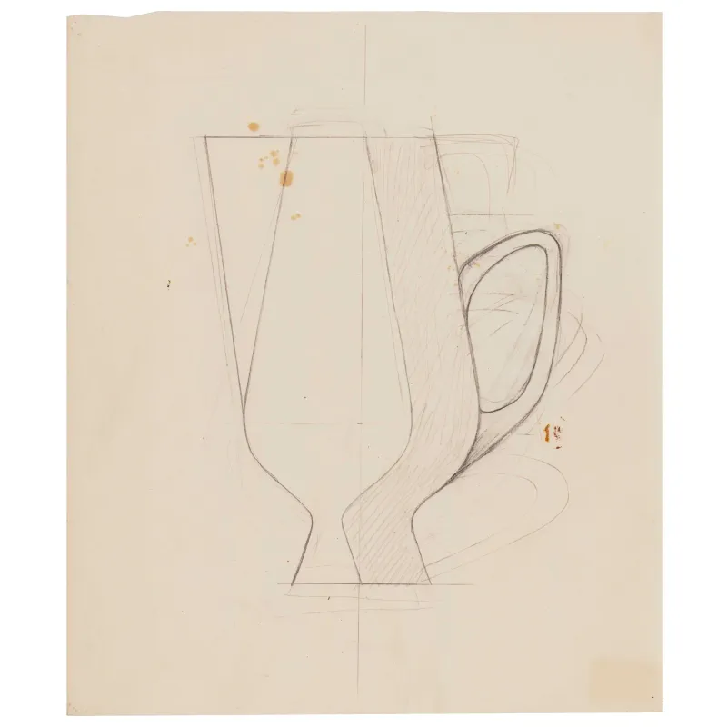 Mikael Pasternak: Skitse af vase