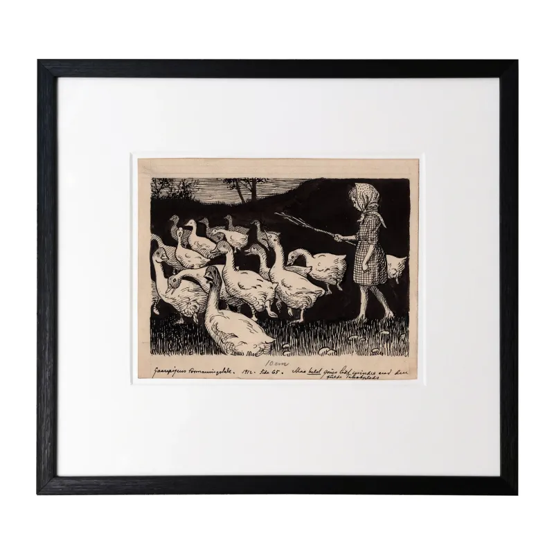 Louis Moe: Gaasepigens formaningstale, 1912