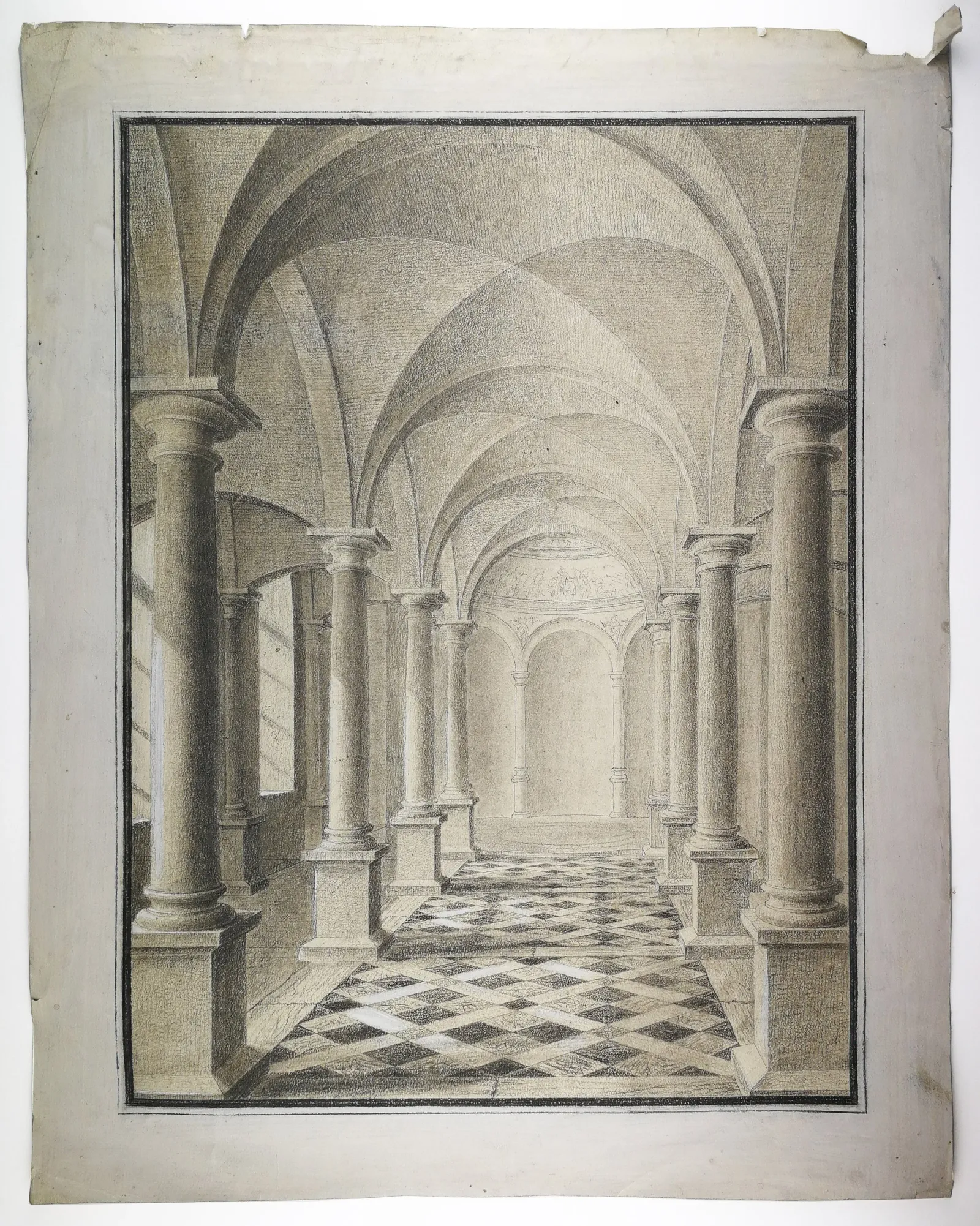 Ukendt kunstner: Søjlehal