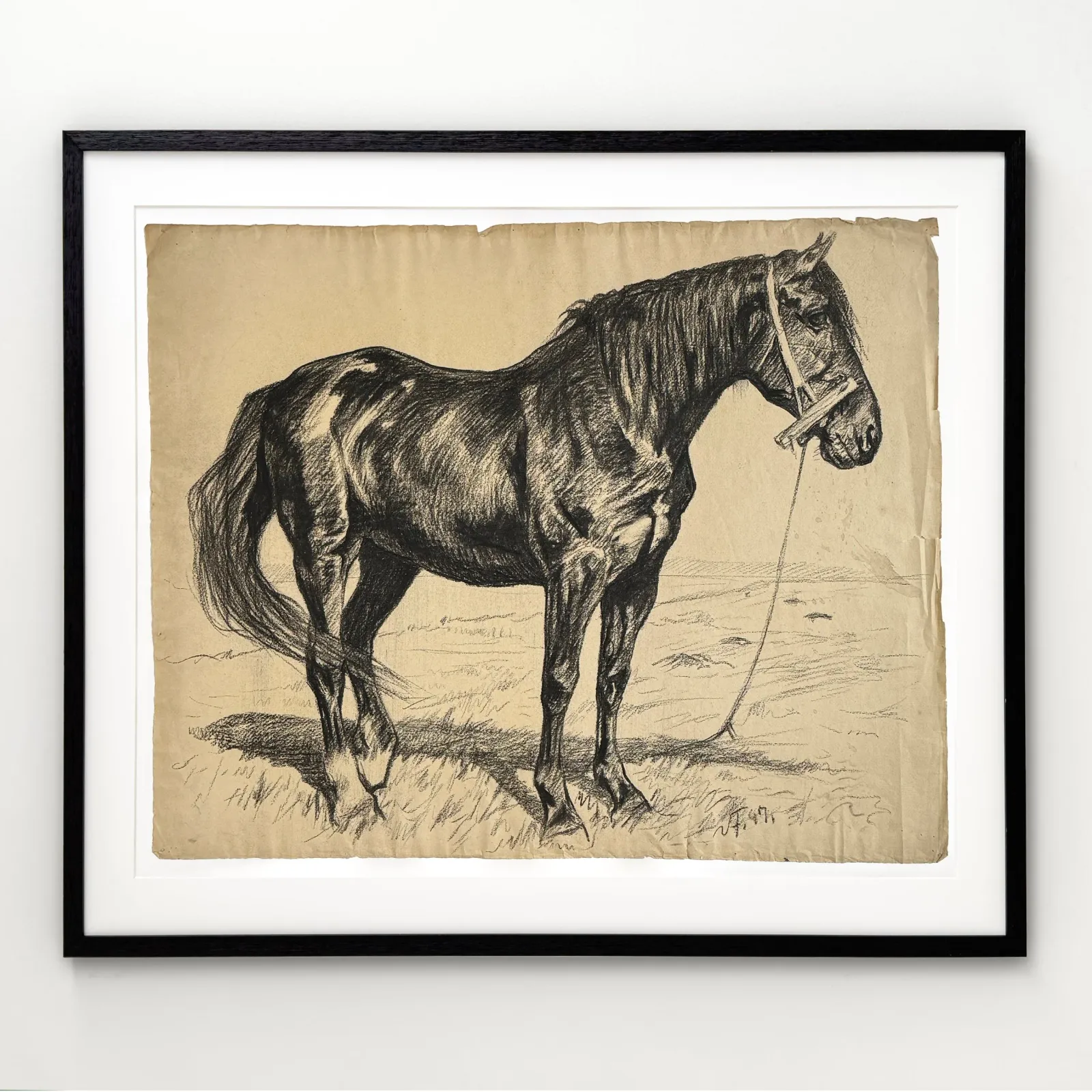 Vilh. Th. Fischer: Sort hingst, 1897