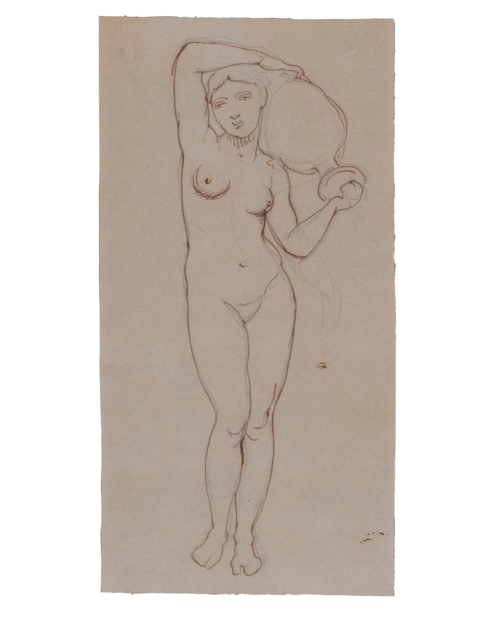 Wilhelm Marstrand: Studie af Danaide