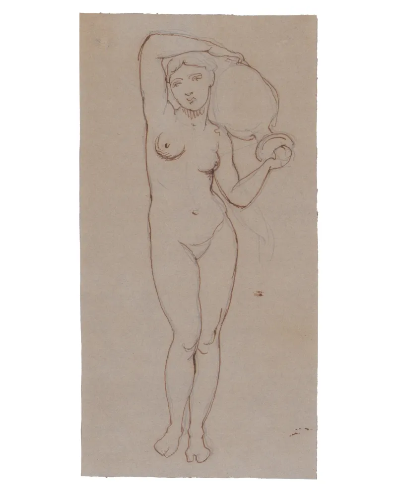 Wilhelm Marstrand: Studie af Danaide