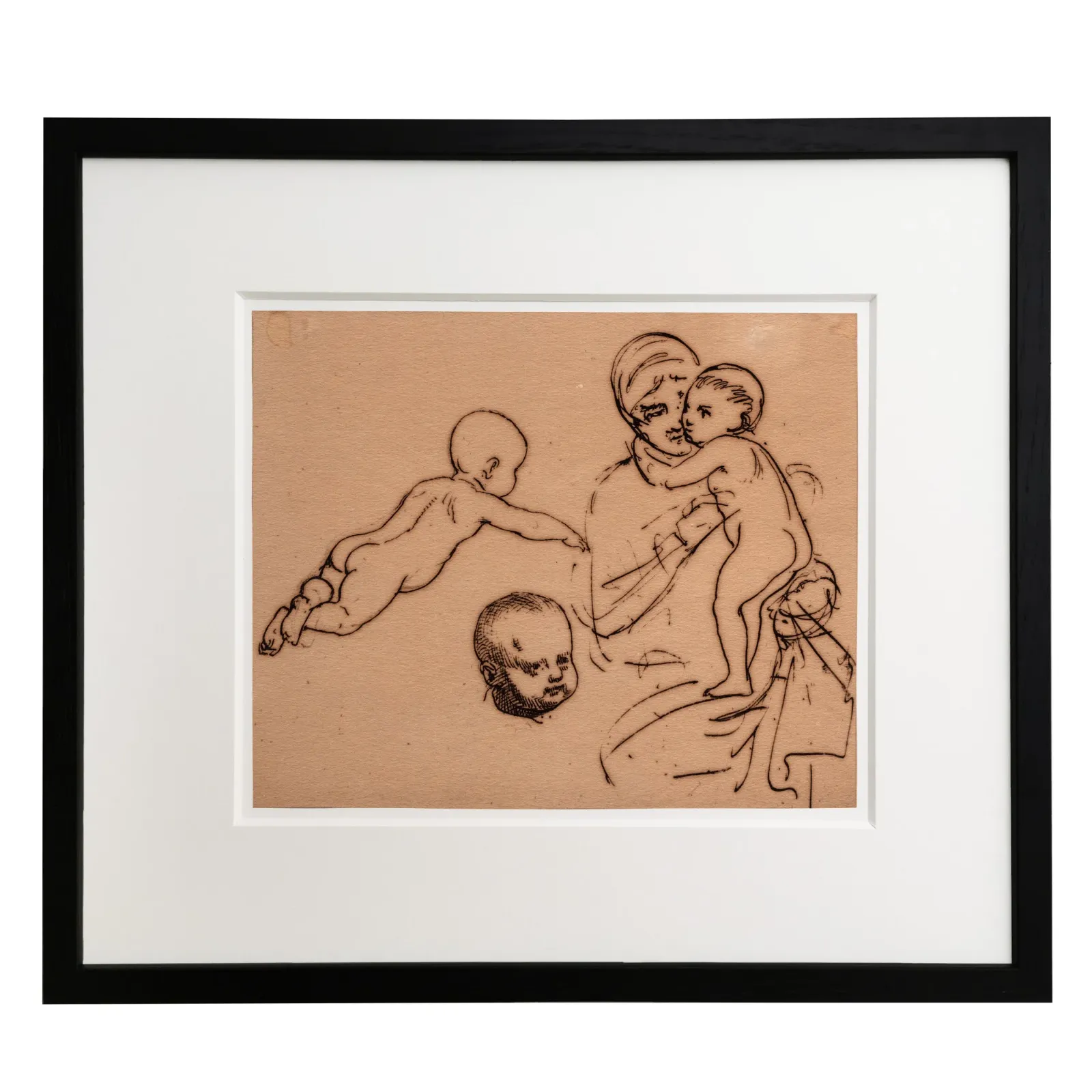 Wilhelm Marstrand: Babystudier